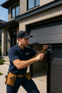 Professional garage door repair in Toronto by Fix One certified technician