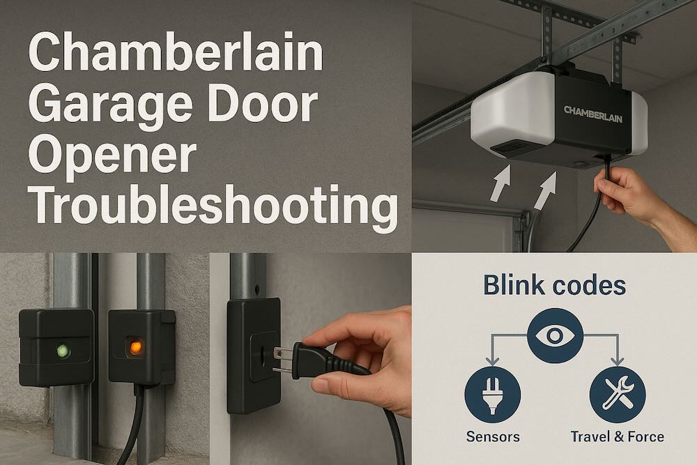 Chamberlain Garage Door Opener Troubleshooting